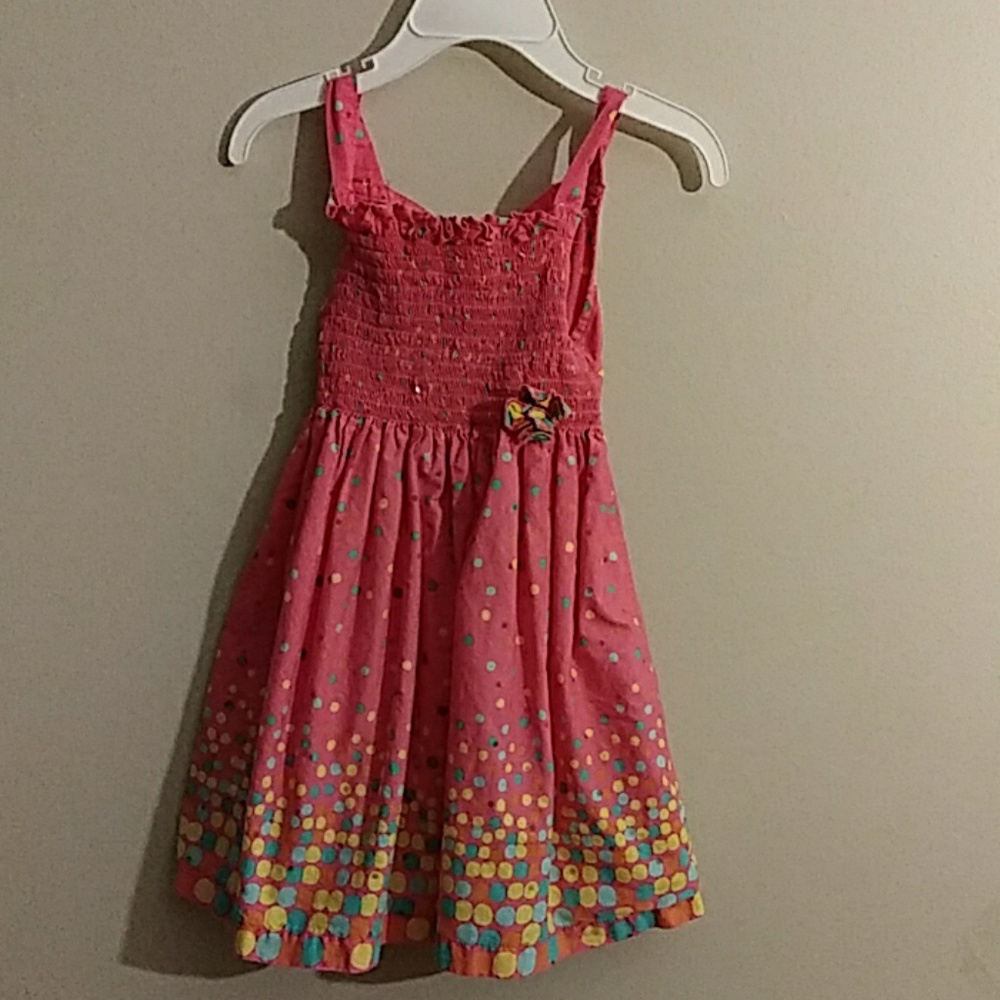 Pretty pink summer dress